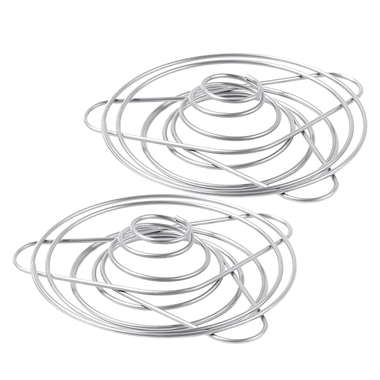 SHINEOFI 3 Series Cono Filtrar Canalón Papel Colador Pequeño Filtro De Café Reutilizable Puntos De Café Guarnición De Café Conveniente Soporte Para Goteros De Cafe Silver 2 Piezas X 3