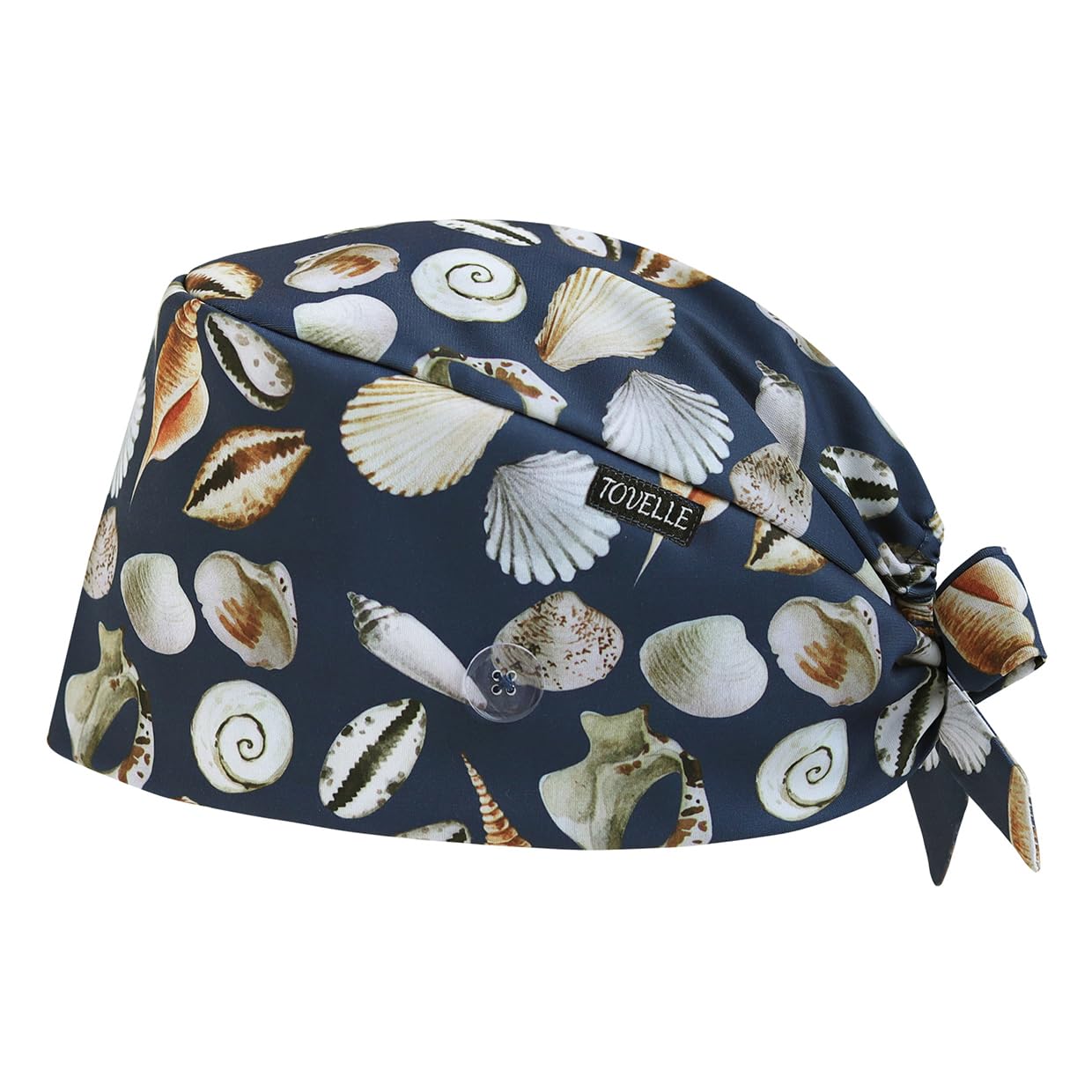 Scrub Caps for Women with Buttons, Classic Surgical Caps
