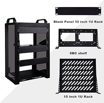 Amazon | GeeekPi 8U サーバーキャビネット、ネットワーク、オーディオ