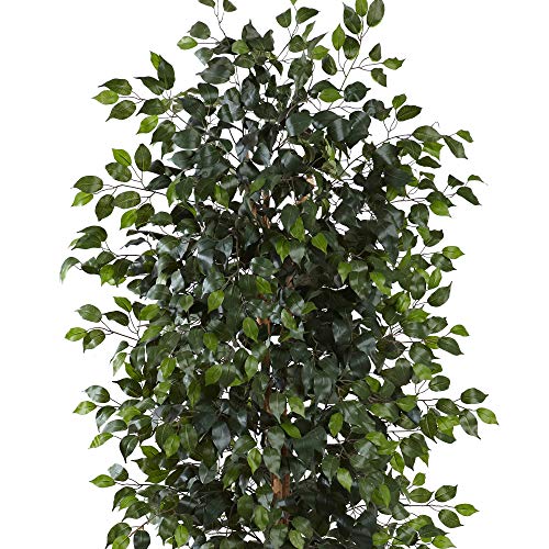 Nearly Natural Artificial 8Ft. Ficus Tree #TOP3