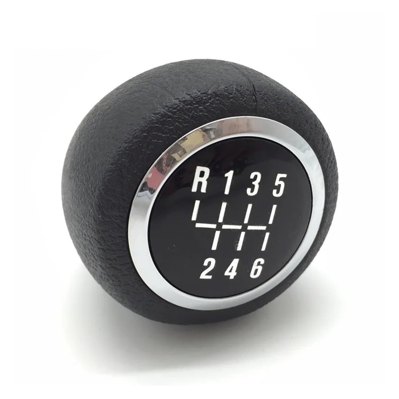Qmtvfsrh Gear Knob 6 Speed Car Gear Shift Knob Manual Gear Shift Knob Pu Gaiter Boot Cover For Cruze 2008-2012 Black Shifter Lever(Gear Knob 6 Speed)