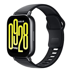Xiaomi Redmi Watch 5 Active, Smartwatch con display LCD 2″, Chiamate Bluetooth, Autonomia 18 giorni, Resistenza Acqua 5ATM, Monitoraggio Frequenza Cardiaca e SpO2, 140 + modalità Fitness, Nero