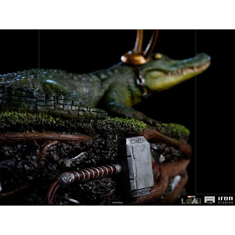 Amazon.com: Iron Studios 1:10 Alligator Loki - Loki - Art Scale