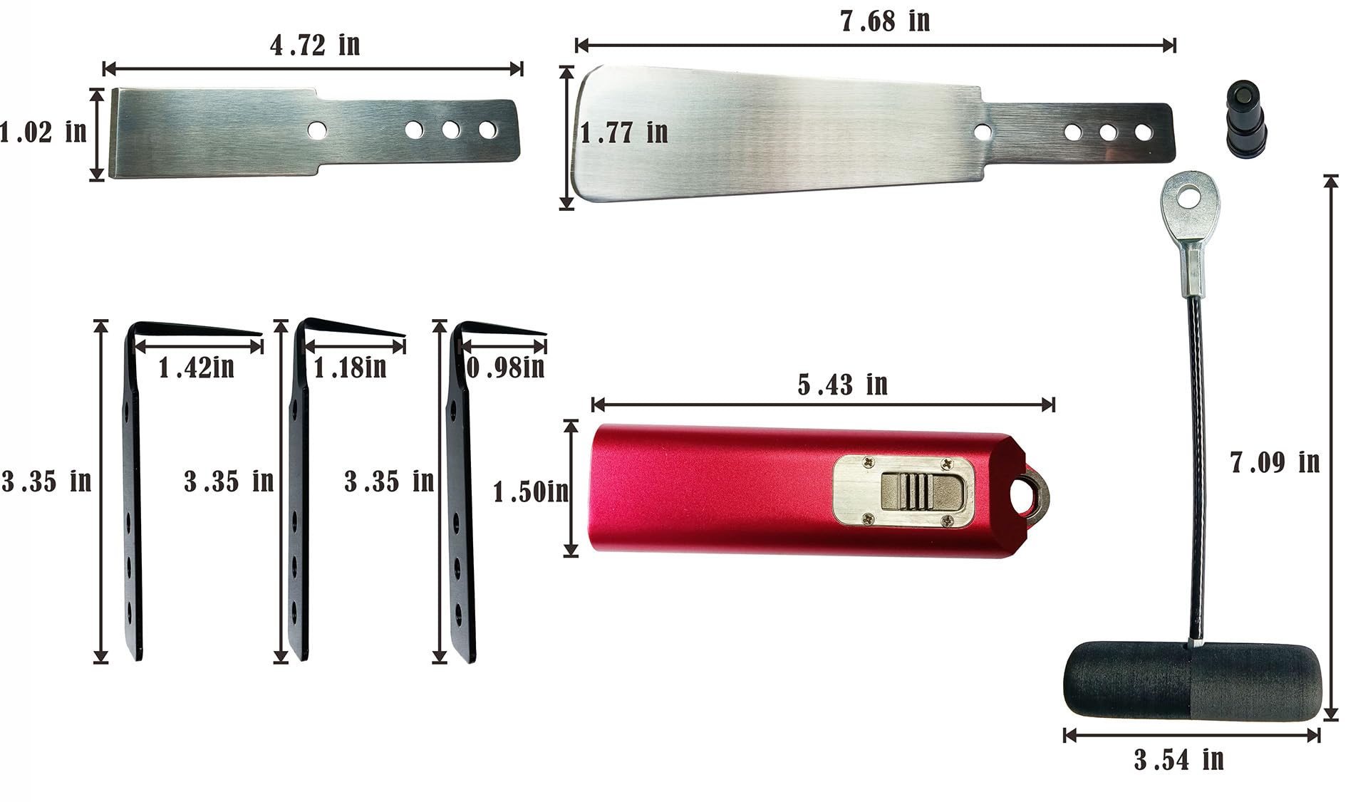 JL&LOVE Windshield Removal Tools,Universal Car Windscreen Quick Release Cold Knife Windshield and car Window Glass Urethane Scraper Tool Set