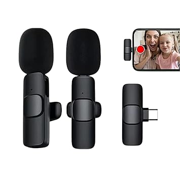 K9 Wireless Lavalier Microphone for Mobile