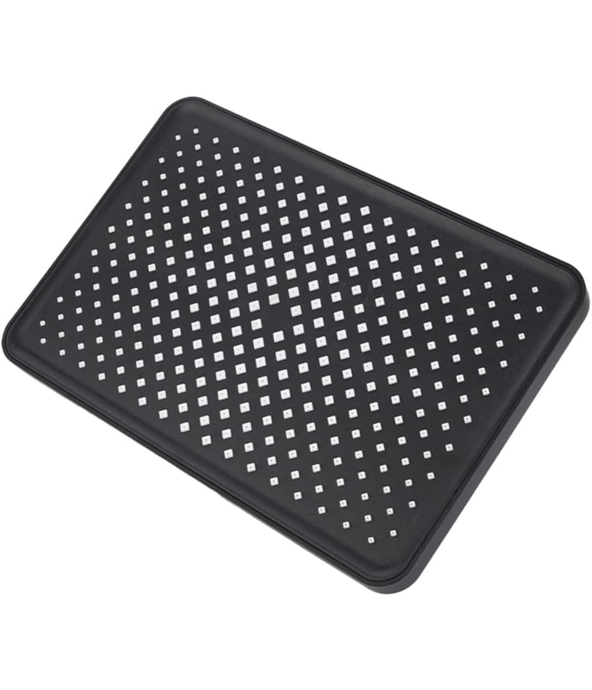 Pommeau de douche de rechange noir en ABS pour une douche effet pluie relaxante