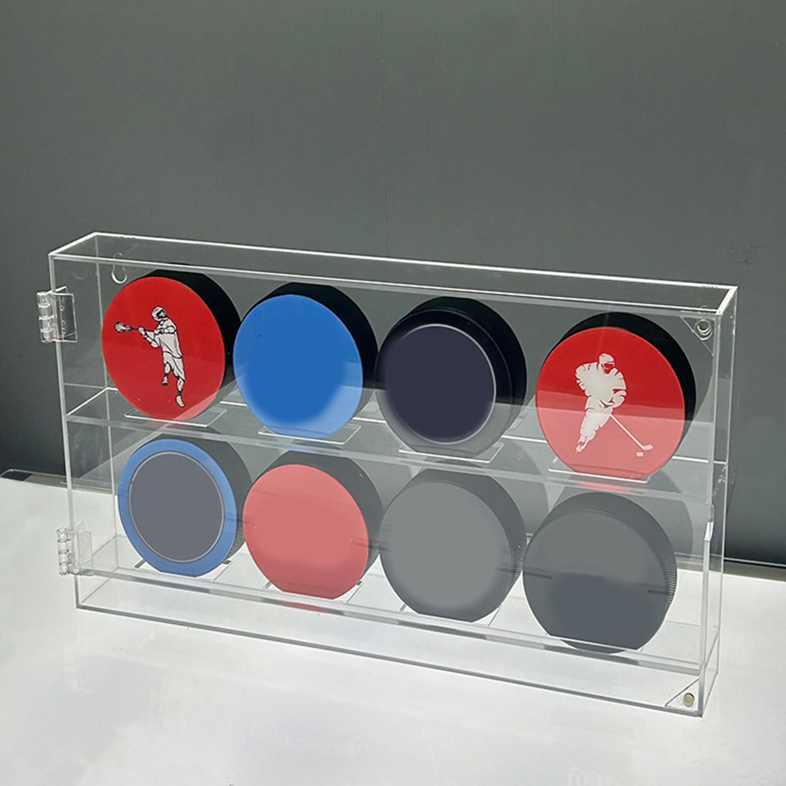 pour Médiator De Guitare en Acrylique Transparent Et Robuste Accessoire La Maison Un Rangement Sûr Et Anti-poussière dans n'importe Quel Environnement Solution D'affichage De La