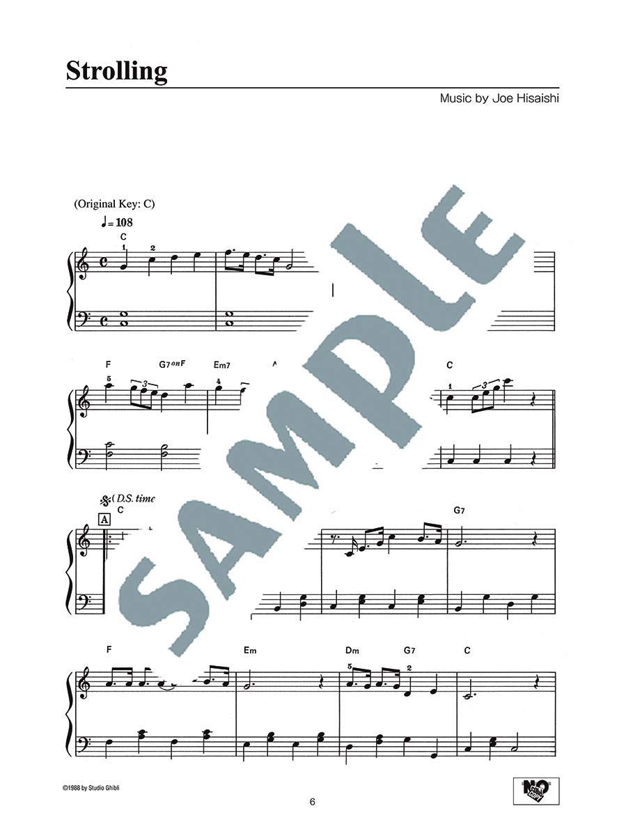 MY NEIGHBOR TOTORO - 4 TITRES MON VOISIN TOTORO- PIANO - NIVEAU FACILE - STUDIO GHIBLI
