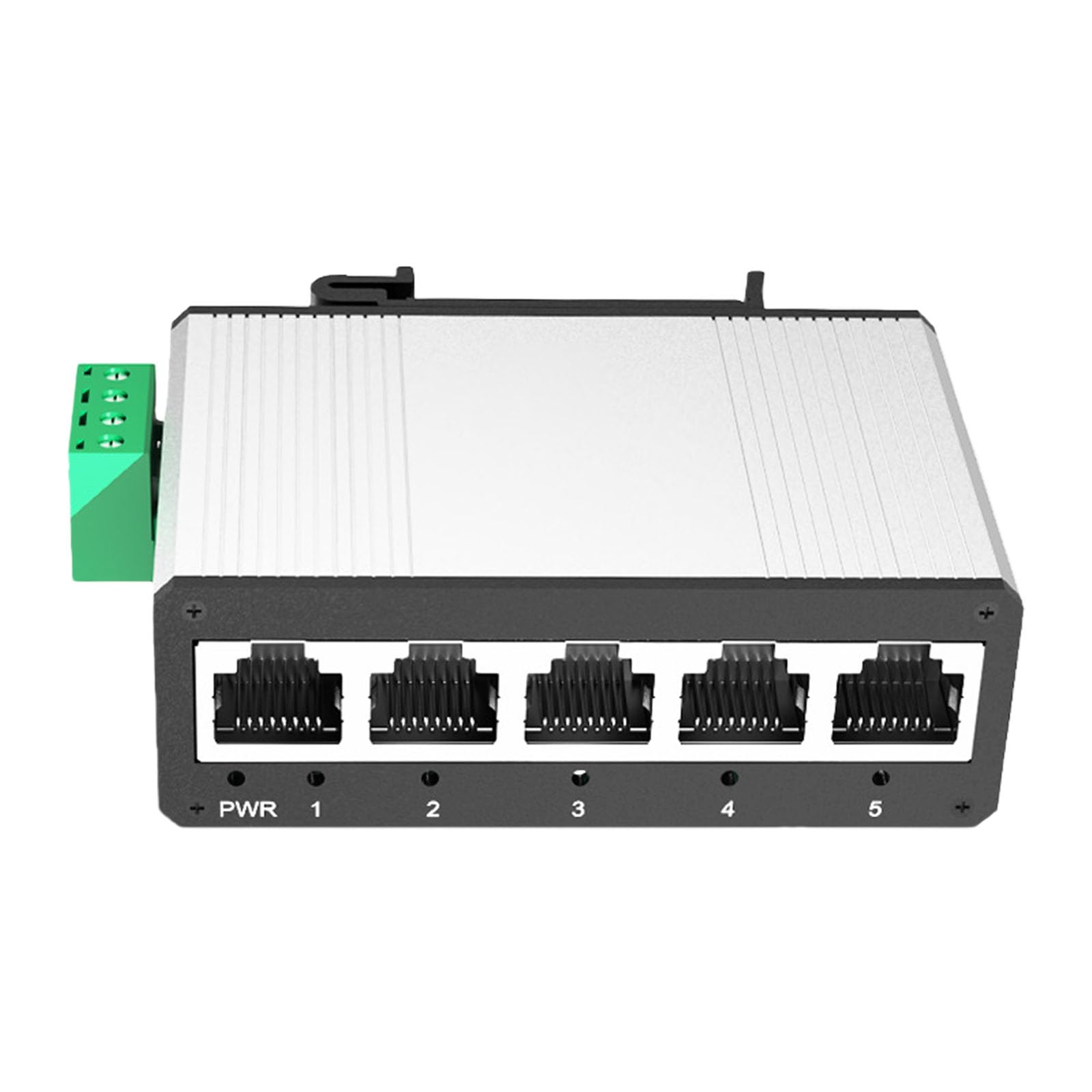 Ekoama 5 Port Industrial Ethernet Switcher With DIN Rails Mounting For Harsh Environments Wide Temperature Ranges