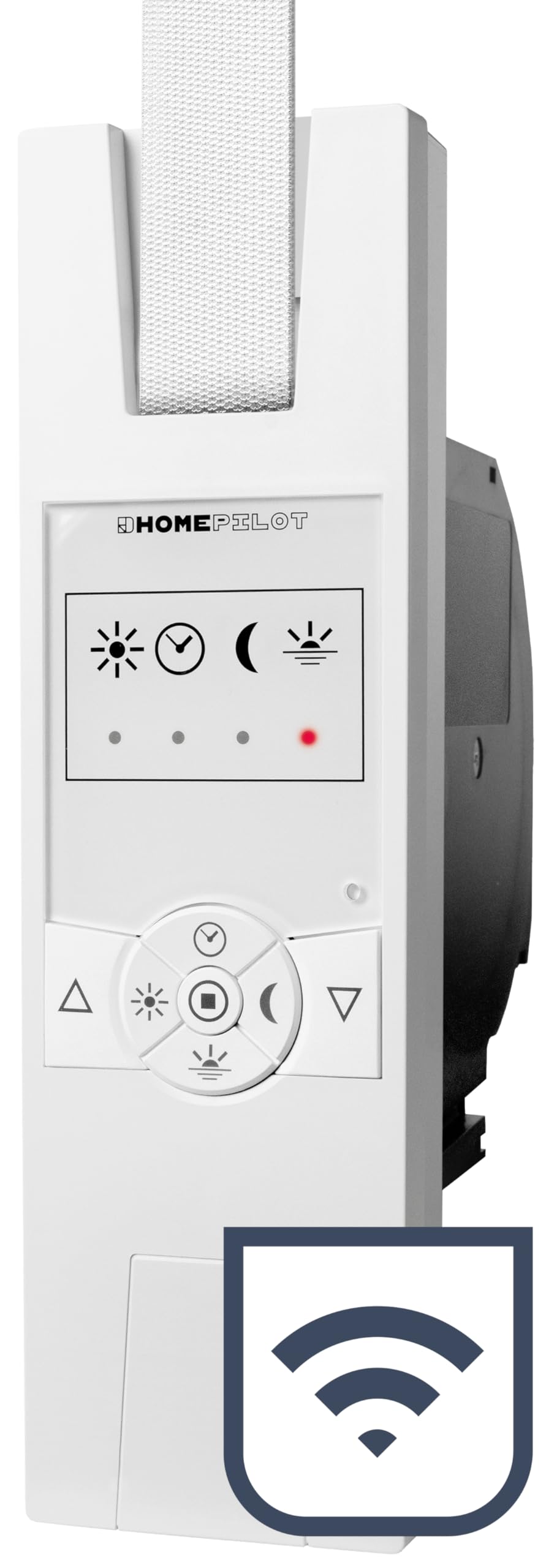 Home Pilot - Gurtwickler Classic smart, Minigurt-Version, Rollladenantrieb kompatibel mit Gateway premium zur smarten App-Steuerung. Elektrischer Gurtwickler | Nachrüstung | Unterputz - 10141545