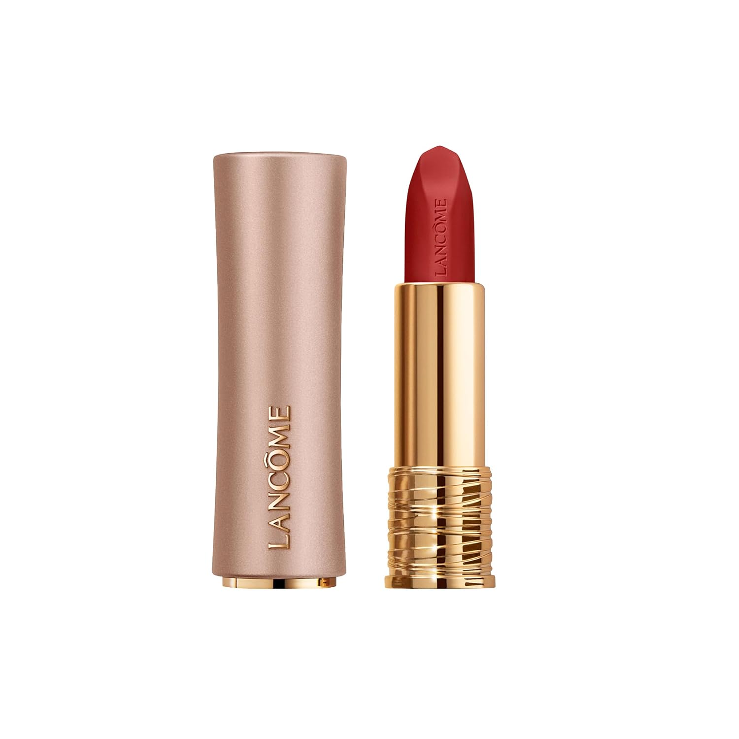 Lancôme L'Absolu Rouge Intimatte Hydrating Matte Lipstick - Buildable & Lightweight Formula with a Soft Matte Finish - Up To 24HR Comfort