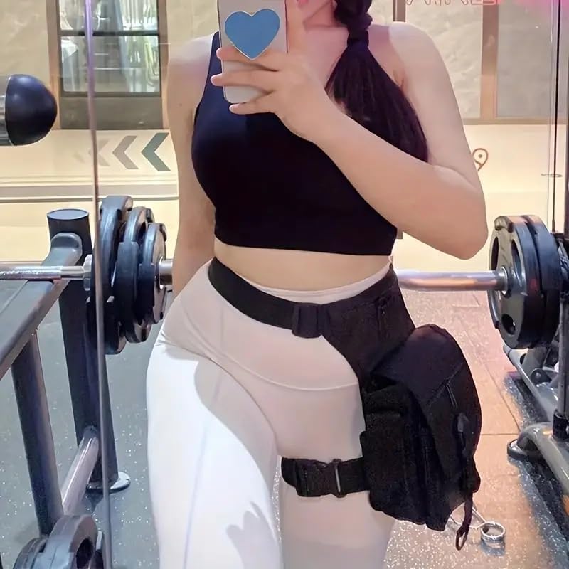 Miniatura 7 de Waterproof Motorcycle Thigh Bag for Men Women - Drop Leg Bag with Adjustable Strap,Thigh Pack for Riding, Outdoor Sports, and Travel - Secure Leg