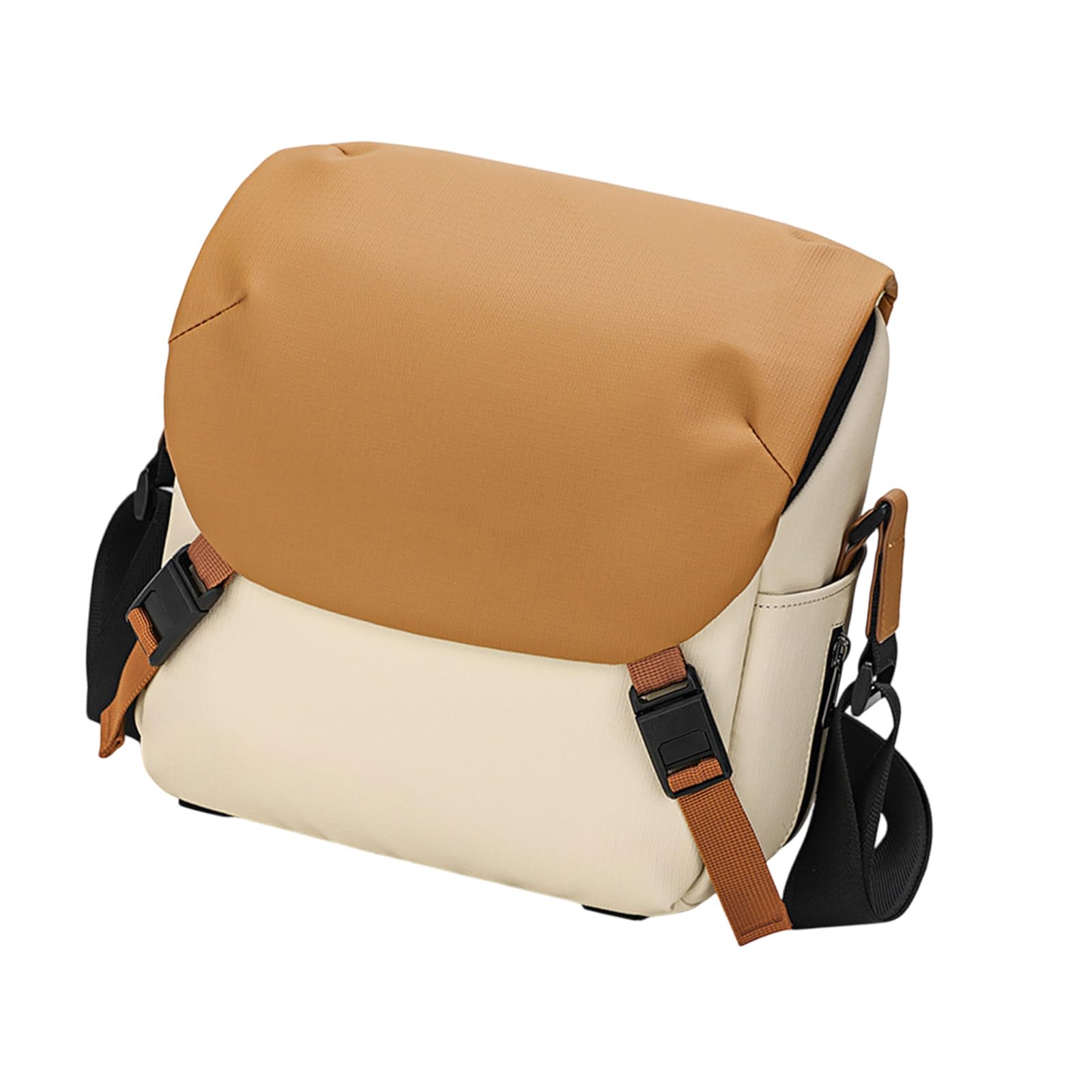 Elegante borsa a tracolla per fotocamera a contrasto con tasche multiple per fotografi e appassionati di attività all'aria aperta Borsa per fotocamera da viaggio