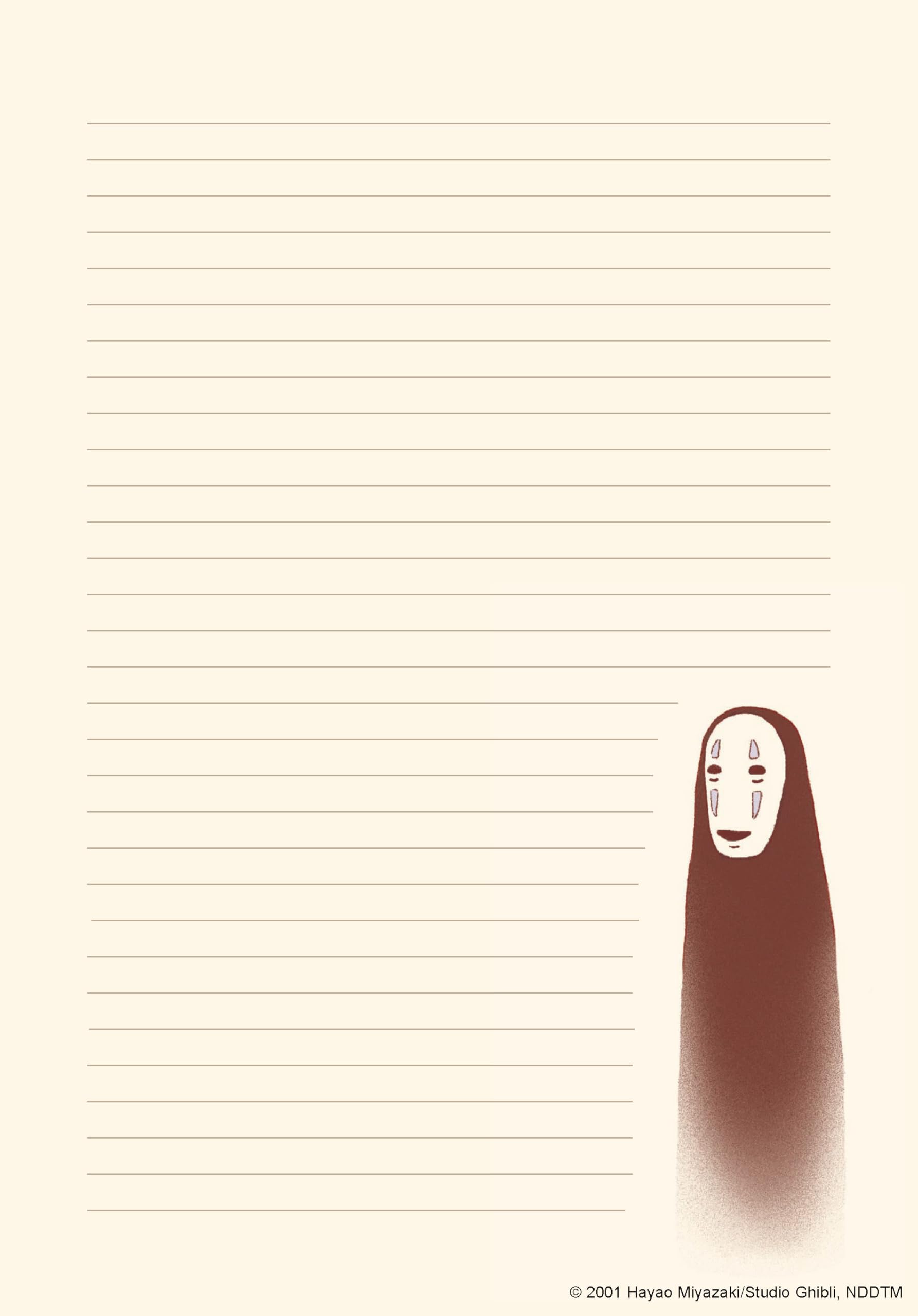 Studio Ghibli Spirited Away Stationery Set