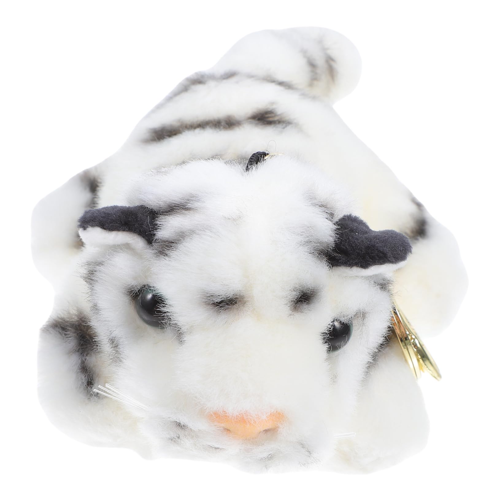 OFFSCH Dorable Plush Tiger Keychain Pendant Handmade Bag Charm for Boys and Girls Party Favor Accessory
