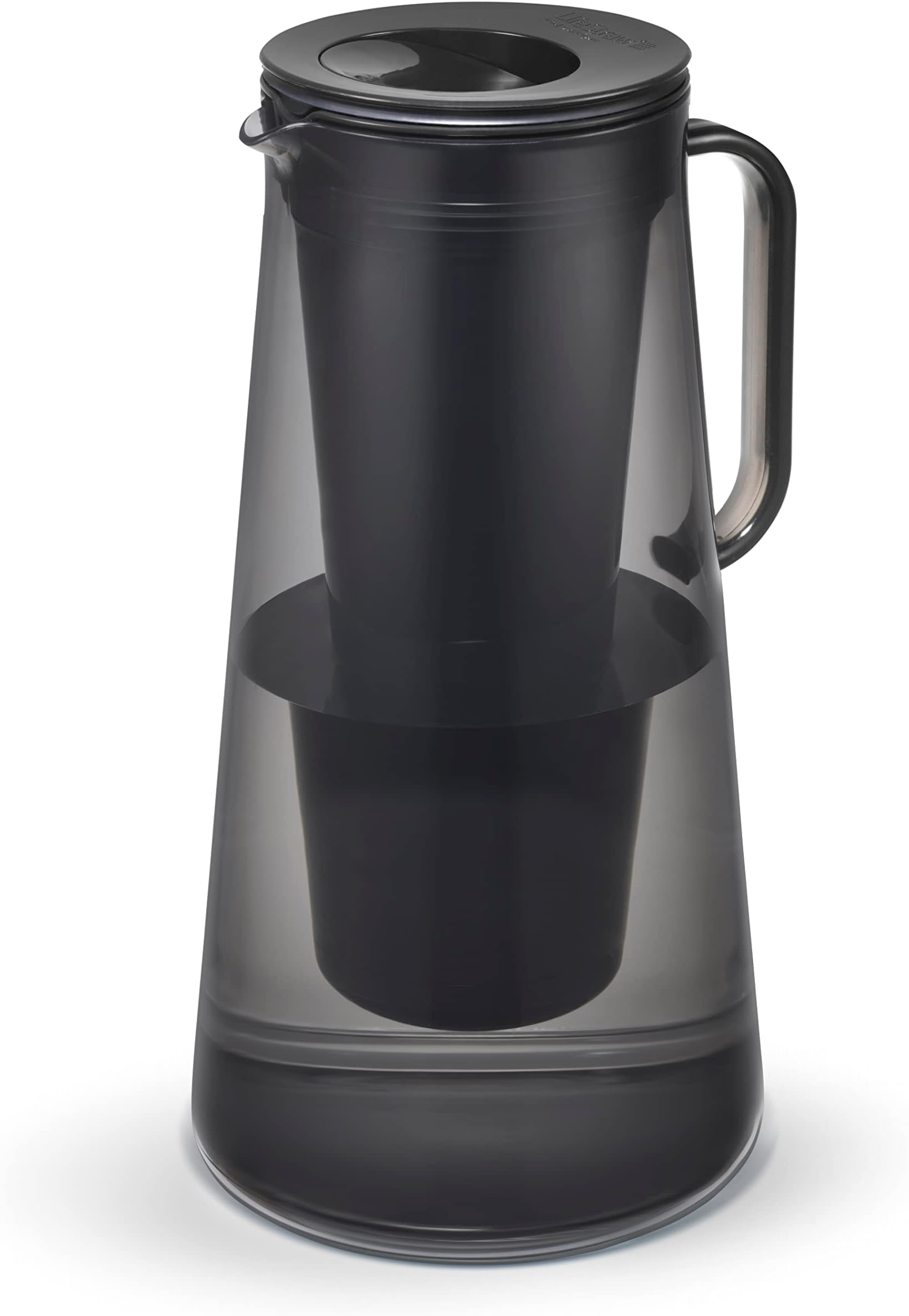 LifeStraw Home – Water Filter Pitcher, 10-Cup, Obsidian, BPA Free Designed for Everyday Protection Against Bacteria, parasites, microplastics, Lead, Mercury, PFAS and a Variety of Chemicals