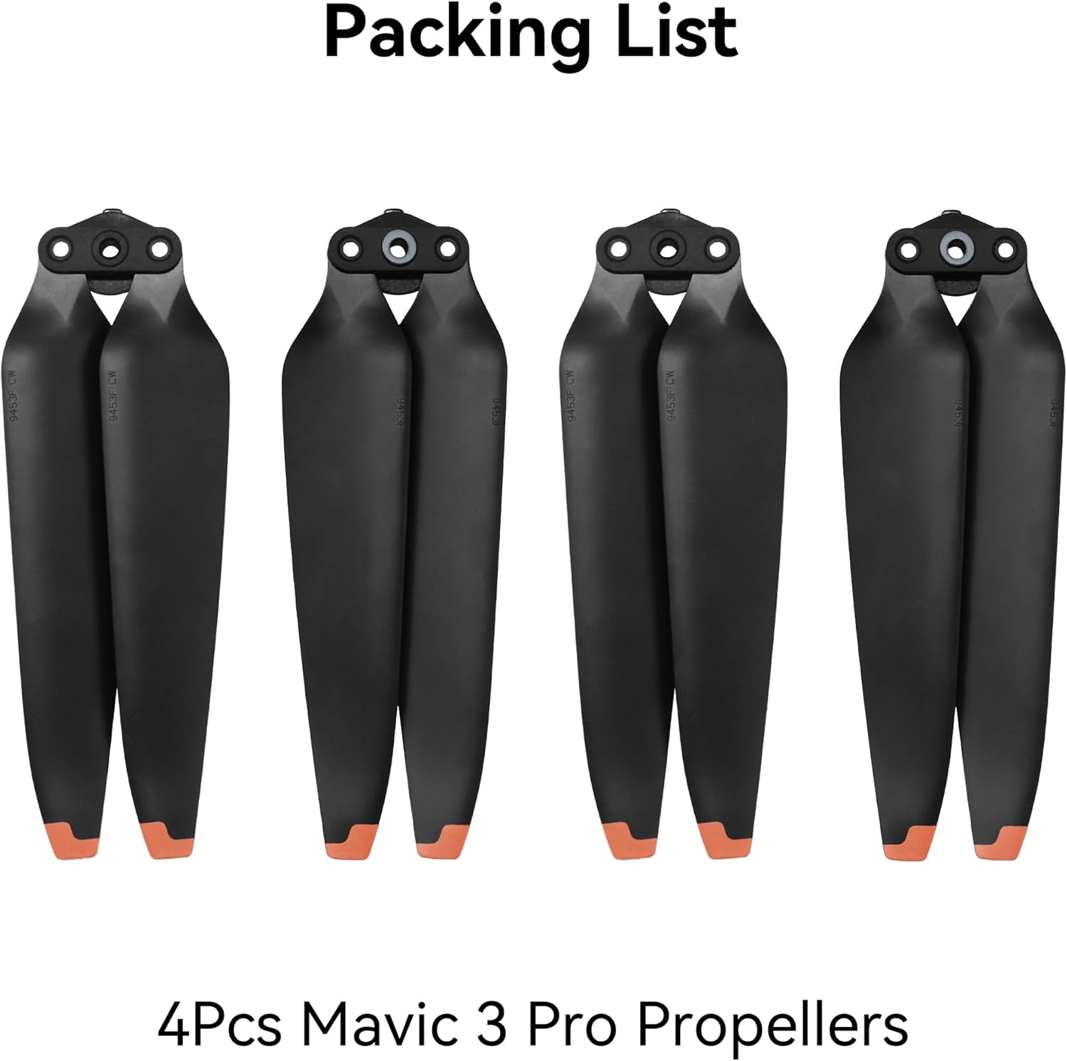 Mavic 3 Pro Propellers Blades - Low Noise Quick Release Props for Mavic 3 Series, Mavic 3 Pro Cine, Mavic 3 Cine, Mavic 3 Classic Drone Accessories Replacement Parts