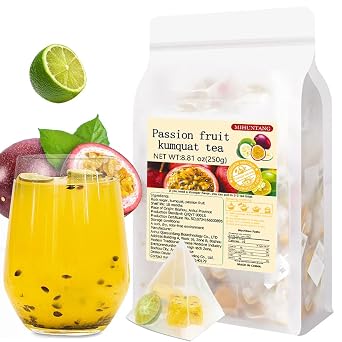 Thyme Kumquat Tea 8.81 oz (10g25packets) Fruit tea Sour sweet and delicious | Premium Quality Ingredients Deliciously Fruity Blend Easy Convenient Individual Teabags Ideal For Gifting Refreshing