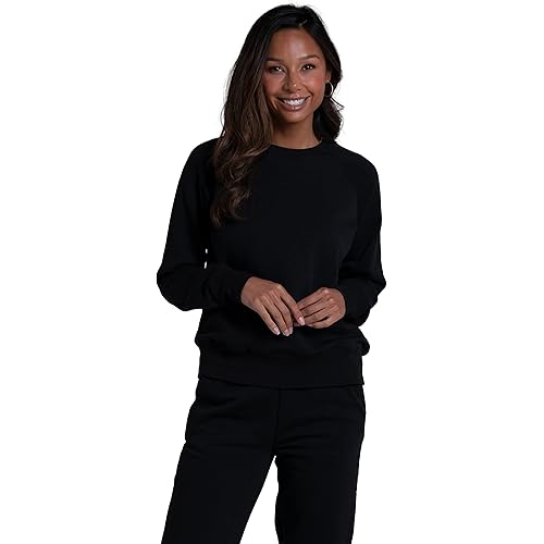 Fruit of the Loom Women's Crafted Comfort Fleece Sweatshirts & Hoodies, Crewneck & Pullover Sweatshirt for Women