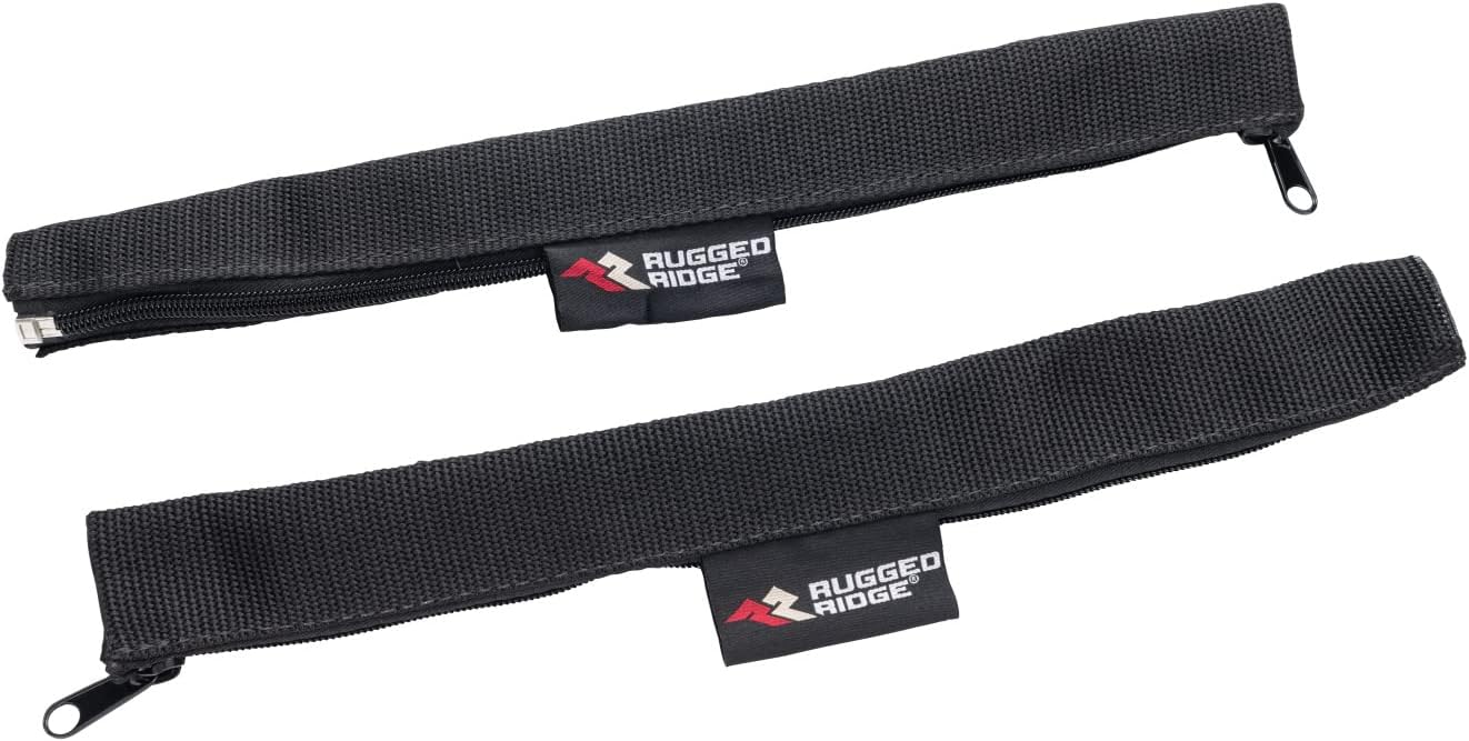 Rugged RidgeDoor Limiting Straps for Jeep Wrangler/Gladiator | 12103.02 | Fits 2018-2025 Jeep Wrangler JL/JLU; 2020-2025 Jeep Gladiator JT - Front; 2007-2018 Wrangler JKU - Rear