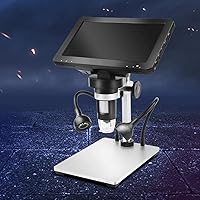 Vista 4 de Mikikit 1pc Digital Microscope Display and Led Light for Industrial Repair High-Definition Viewing Design for Precision Work