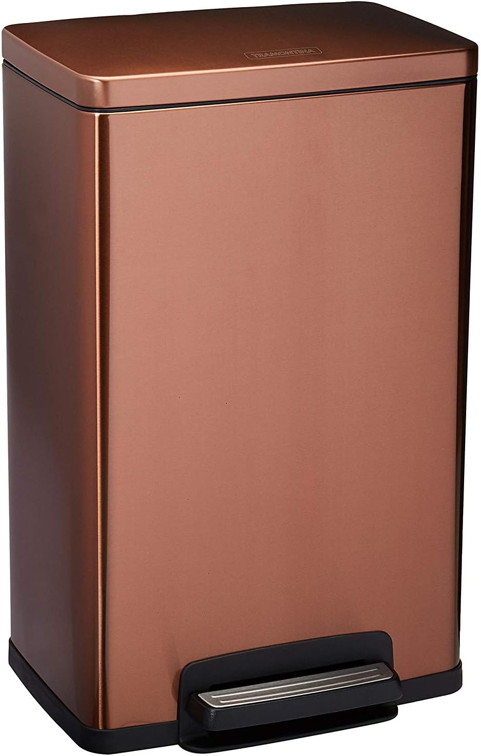 Tramontina 81200/560DS Bronze Contemporary Rectangular Step Can Freshener System