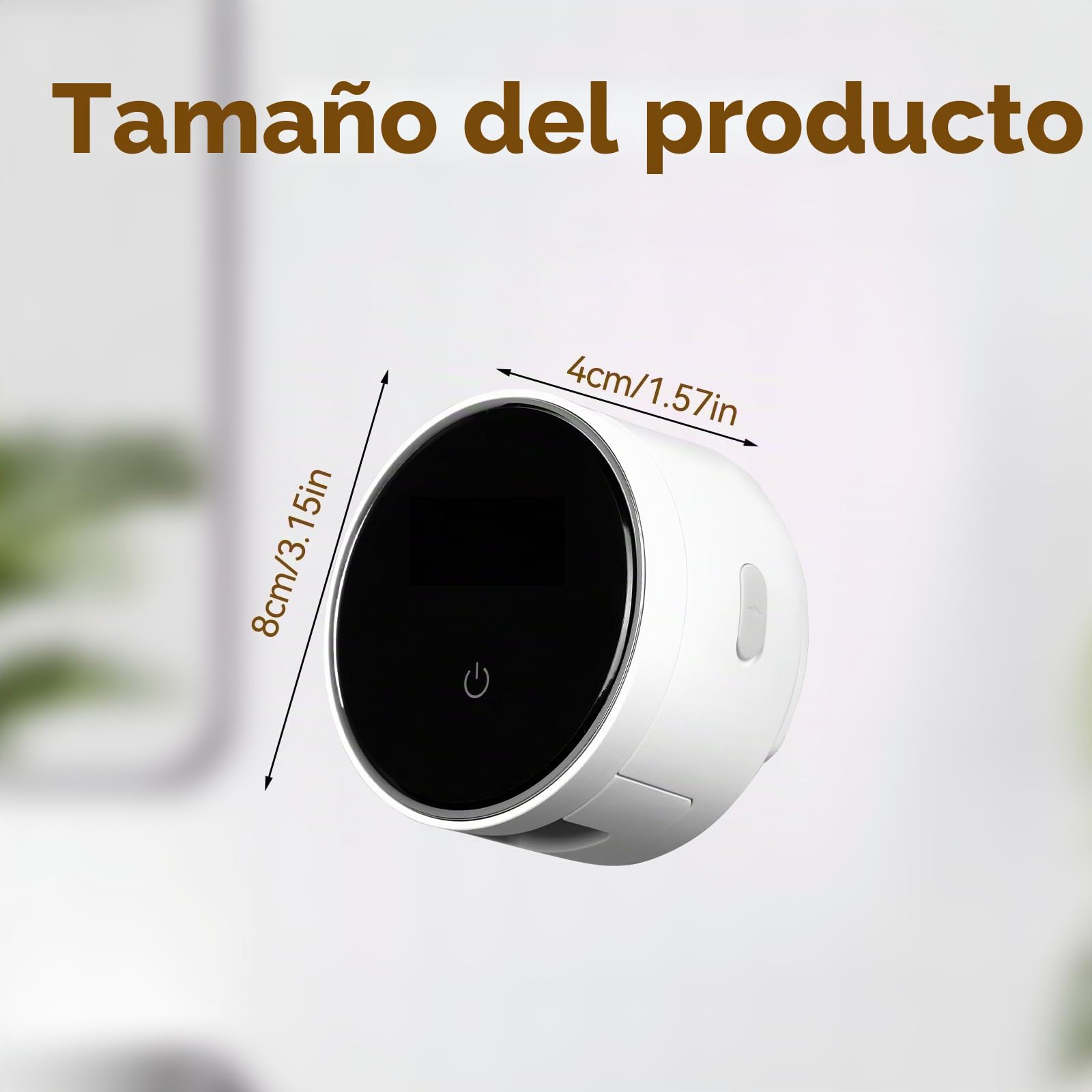 Cepillo de dientes UV desinfectante, cepillo de dientes eléctrico esterilizador organizador, soporte para cepillo de dientes de baño de pared para viajes y uso familiar (C)