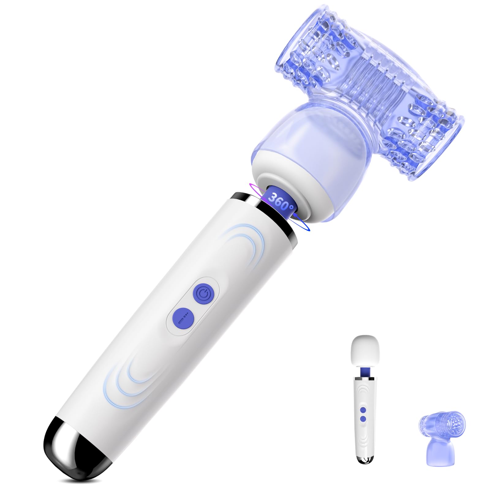 Vibratore Sex Toys Donna Uomo con Accessorio Masturbatore Maschile, Vibratoreper Donna Professionale Masturbatore Uomo con 9 Modalità, Vibratore Massaggiatore Clitoride Sexytoysys per Uomo Coppia