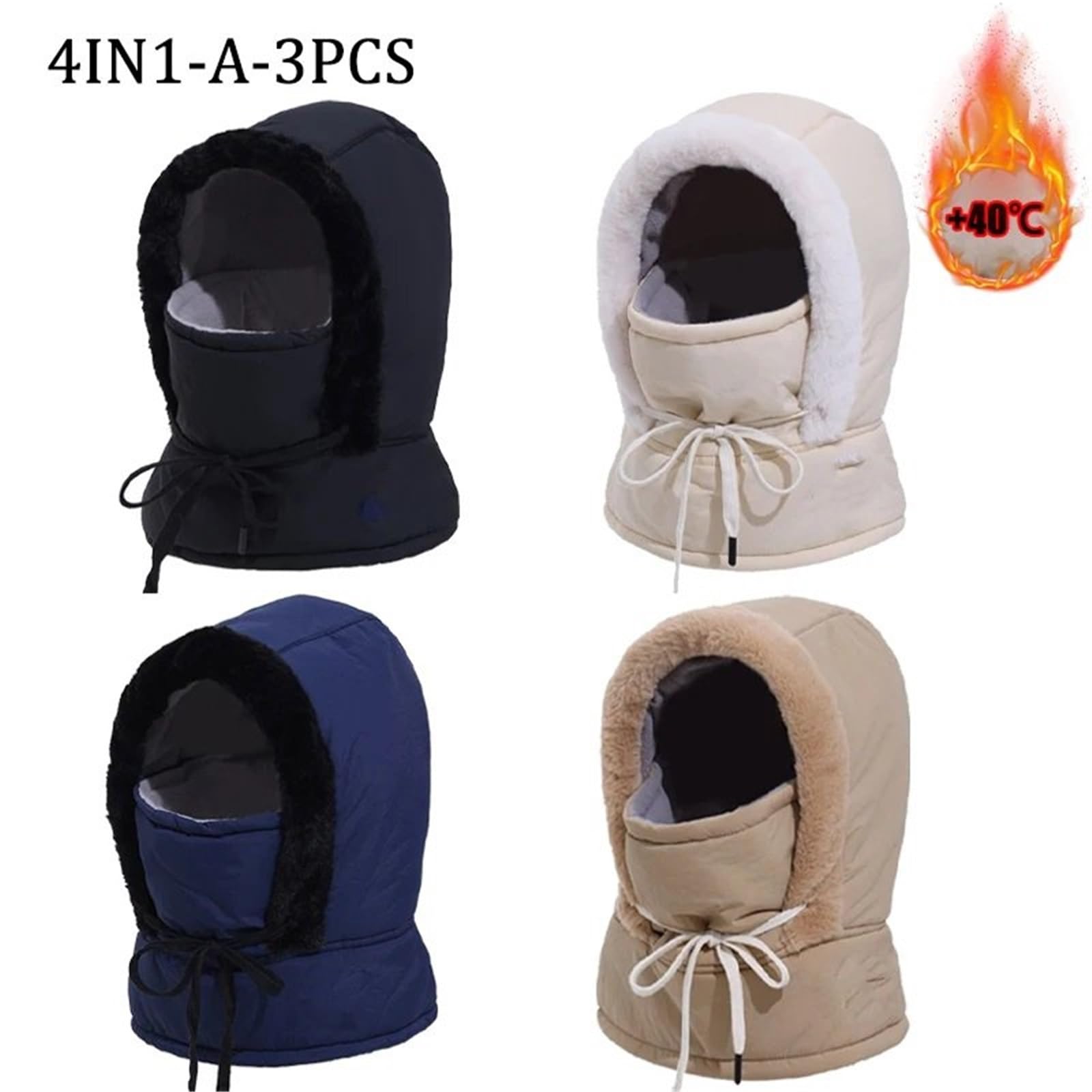 Scaldacollo Visiera da Sci Antivento Maschera Termica Traspirante Invernale Scaldacollo Sciarpa Cappuccio per Casco Scaldacollo da Ciclismo sottocasco