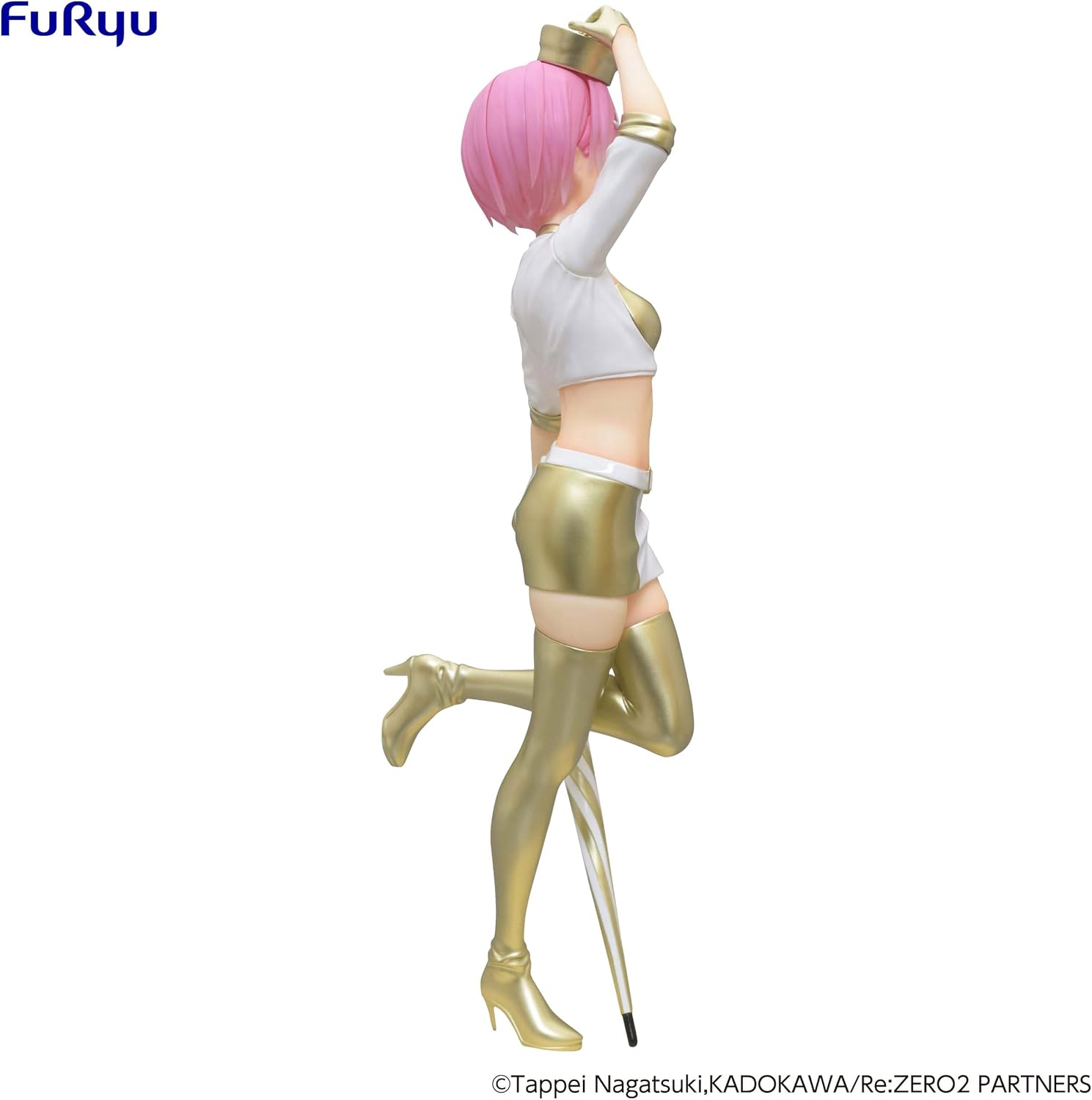 FURYU - Re:Zero -Starting Life in Another World- Trio-Try-iT Figure - Ram Grid Girl-