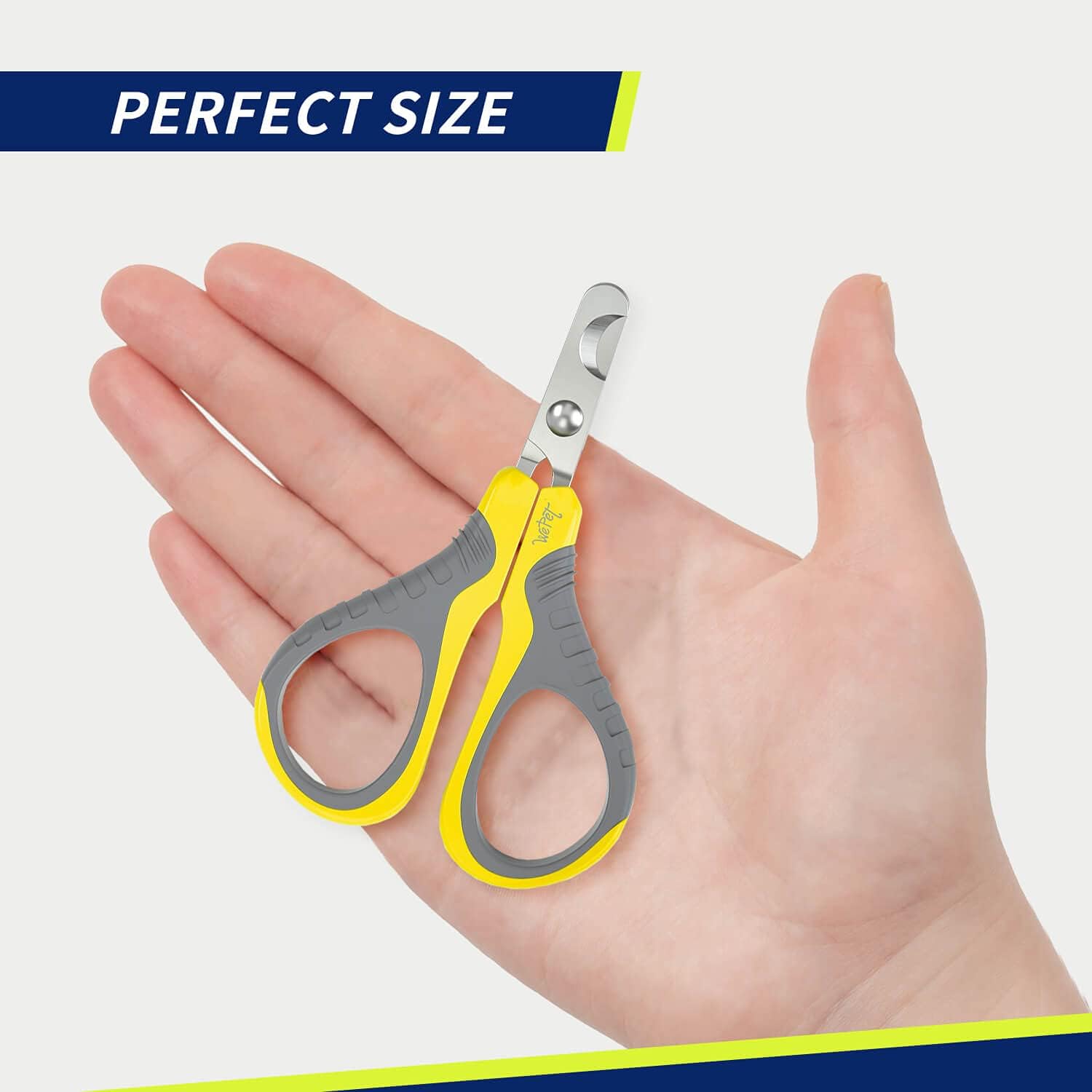 WePet Pet Nail Clippers, Professional Claw Trimmer, Scissor for Cats, Dogs, Puppies, Kittens, Hamsters, Rabbits and Small Animals, Sharp, Safe : Pet Supplies