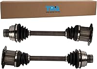 Vista 220 de TRQ Juego de conjunto de eje de transmisión CV delantero para conductor y pasajero, 2 piezas, compatible con Ford Explorer 4WD 95-01, Explorer AWD