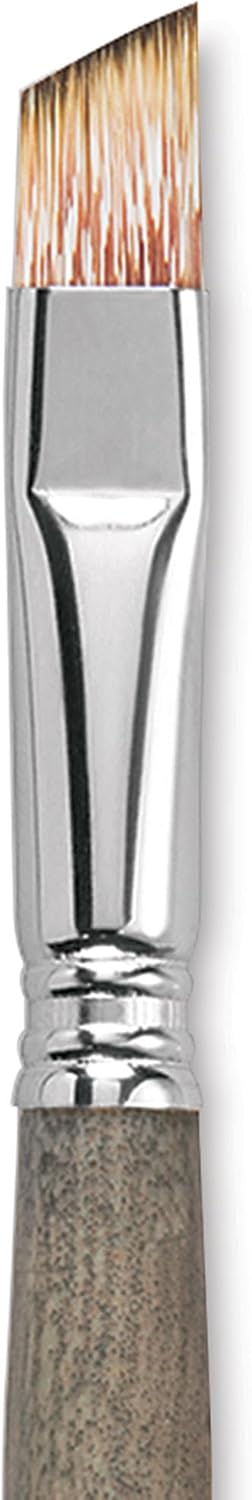 Escoda Tadami Synthetic Mongoose Brush - Angular, Short Handle, Size 14