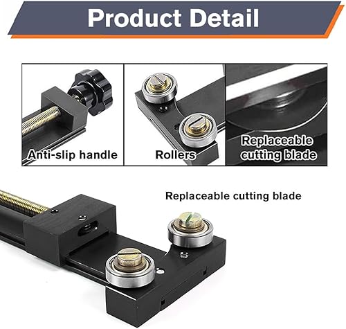 Miniatura 4 de muge 66490 Cortador de filtro de aceite, herramienta de corte de filtro de aceite Rango de corte de 1-34" a 5-34"