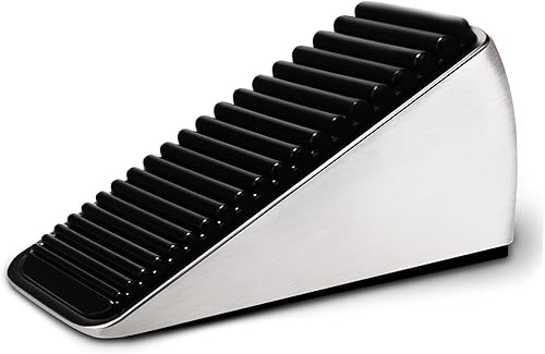 Tope de puerta grande más fuerte  Tope de puerta alto de alta resistencia para la parte inferior de la puerta, alto hasta 2.6 pulgadas, aleación de