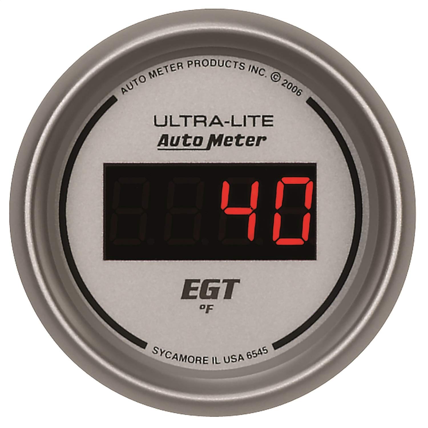 Autometer 6545 Ultra Lite Digital Pyrometer Gauge Kit