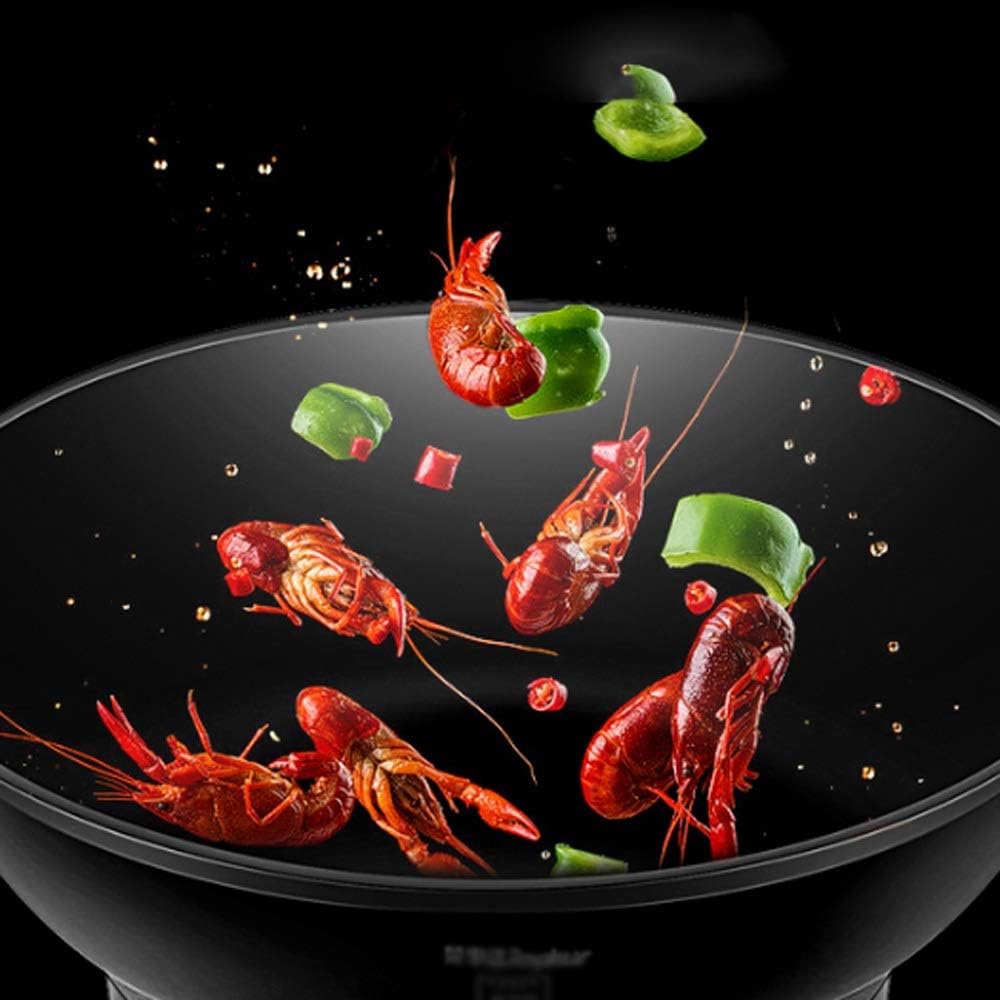 Electric Wok Electric Frying Pan Household Electric Cooker Cast Iron Cooking Cooking Steaming Stew Integrated Electric Cooker