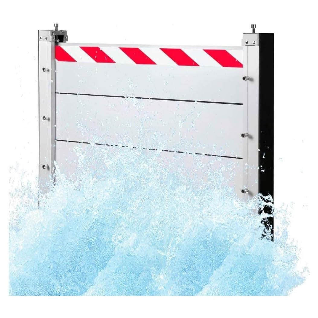 Barrière anti-inondation pour passages souterrains et entrées de portails