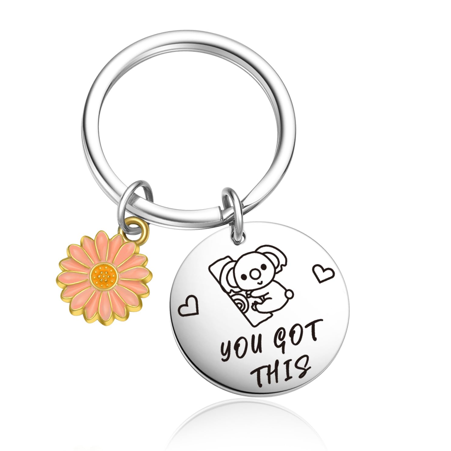 OWHOMS Koala Stuff Koala Theme Keychain Koala Fans Gifts Koala Encouragement Keychain Bestie Gifts