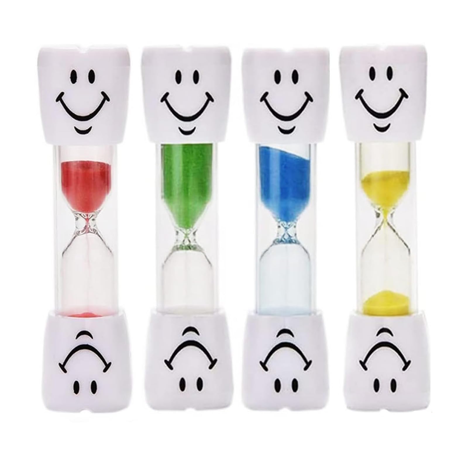 Asheyya 4PCS Toothbrush Timer for Family, 2 Minute Timer for Teeth