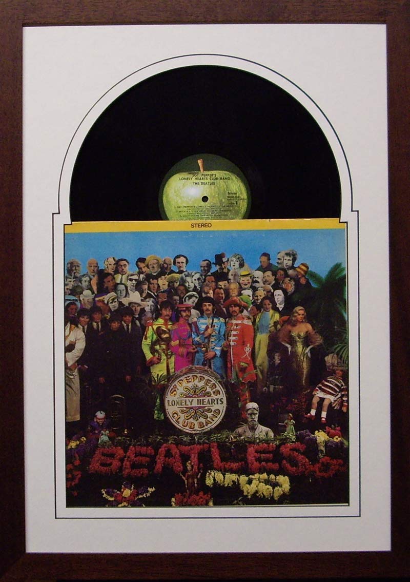 The Beatles ジュークボックス用レコード フレーム