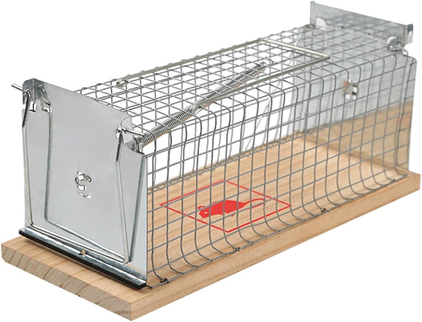 Automatic Cycle Mouse Trap Household Large Rat Trap with One-Way and Sliding Doors(L 1pcs)