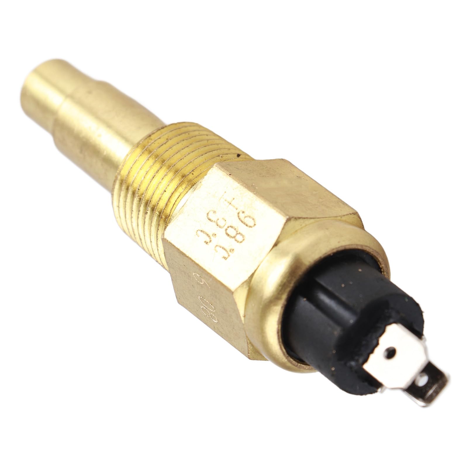 Capteur de Température D'eau Moteur 3/8 ''NPT 98 ℃, Interrupteur D'alarme Bimétallique en Laiton à Faible Puissance 6~24V