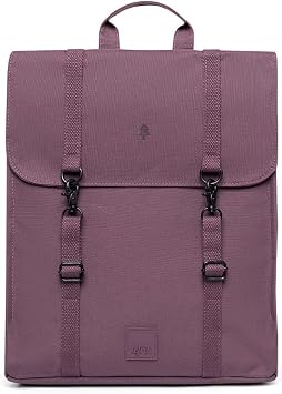 Lefrik Backpack Handy Laptop Casual and Practical Eco Friendly, Maroon, Mediano, Casual