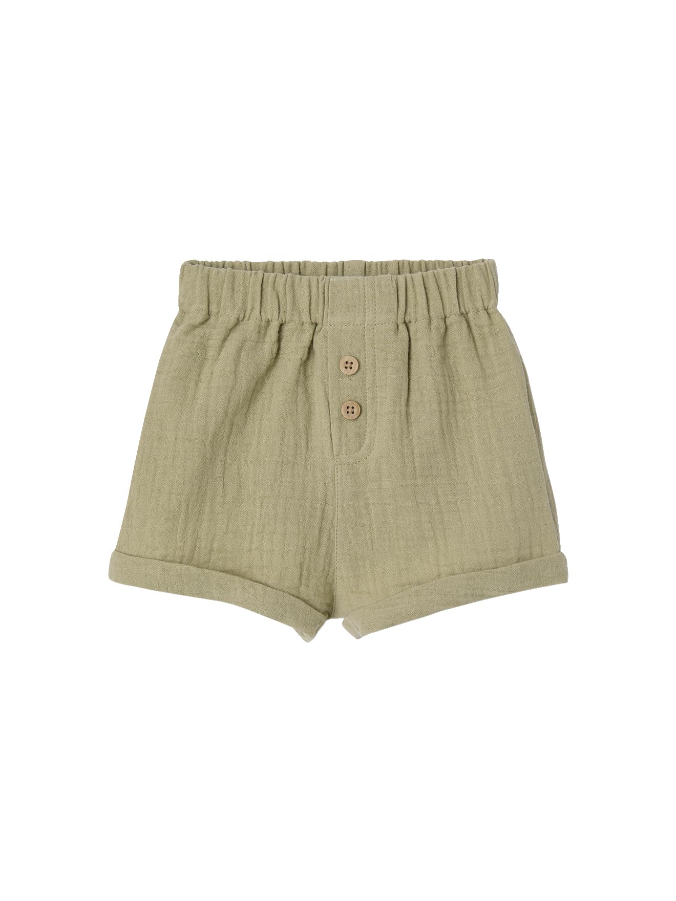 Vertbaudet 2er-Pack Baby Shorts mit Dschungelmuster