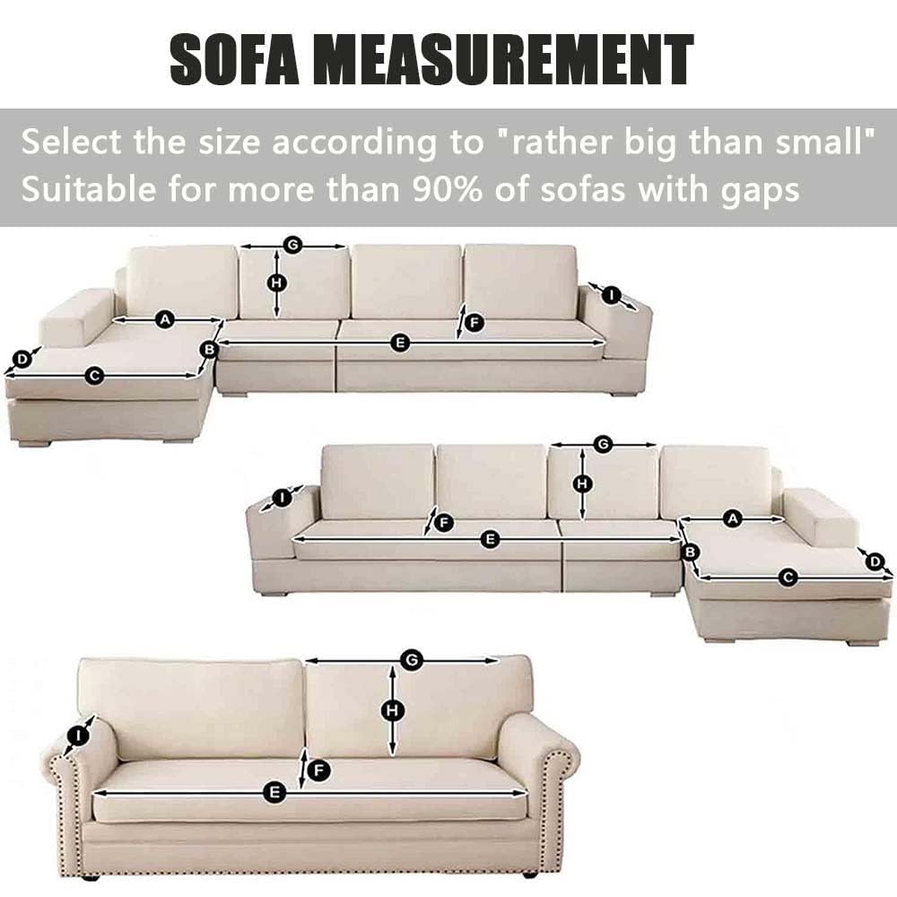 Gesteppte Sofabezug 1 2 3 4 Sitzer Sofas rutschfest Couchschutz mit Doppelseitigem Design, Waschbar und Dekorativ Möbelbezug Sofaschutz Sofaschutz Katze Hundedecke Enthalten