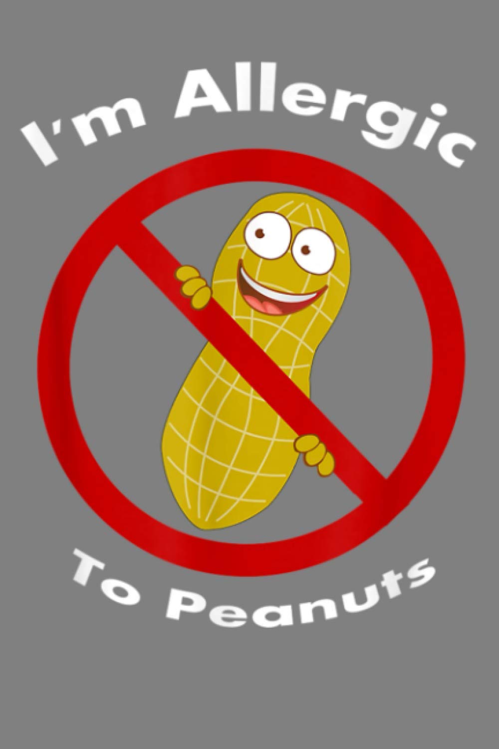 I M Allergic To Peanuts: Notebook Planner - 6x9 inch Daily Planner Journal, To Do List Notebook, Daily Organizer, 114 Pages