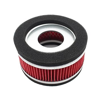 SAZ DEKOR Motorcycle Air Cleaner Round for Scooter Gy6 125 High Flow Spare Parts