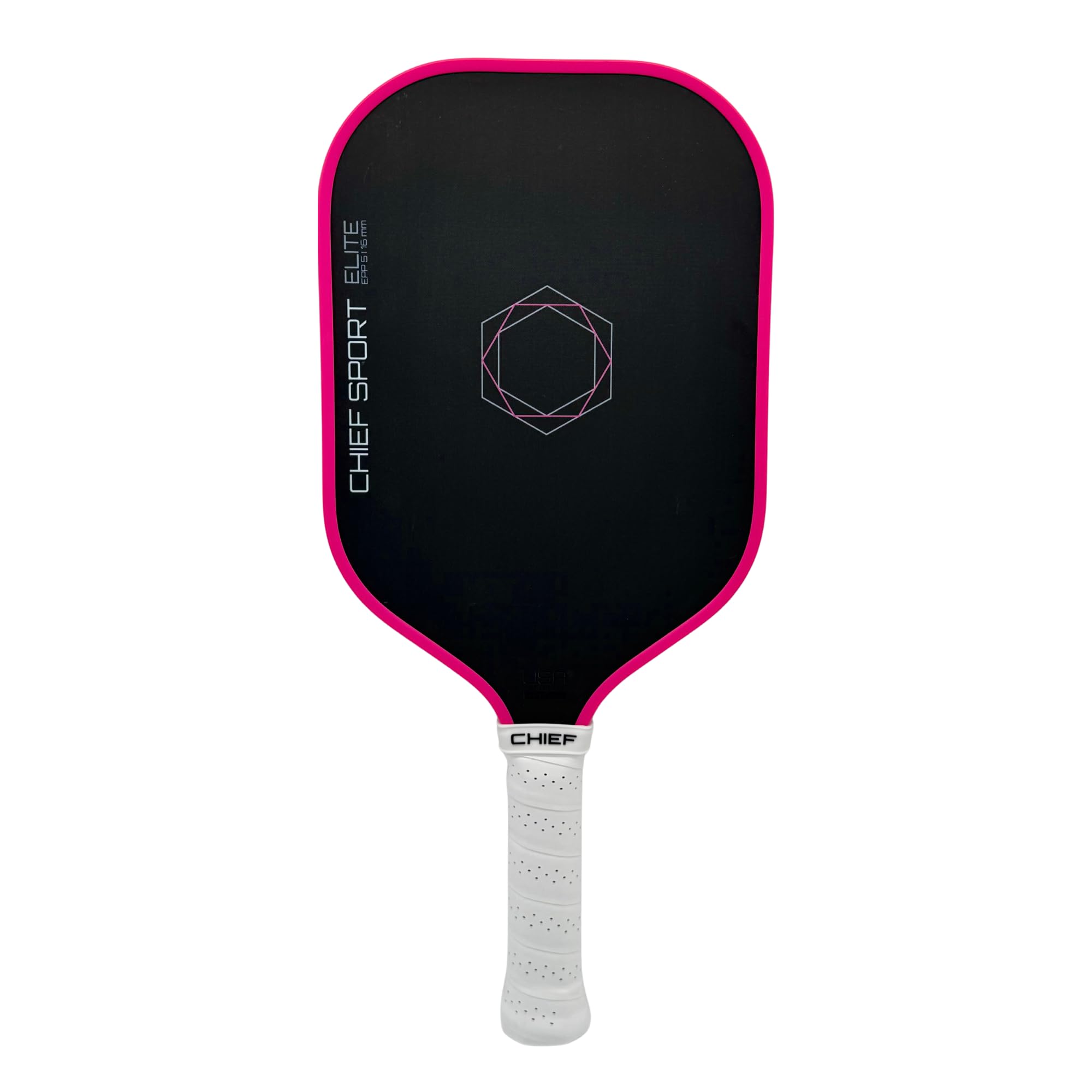 Chief Sport Elite rakieta do pickleball, 16 mm, rdzeń piankowy, zatwierdzona przez USA - Power & Control Paddle