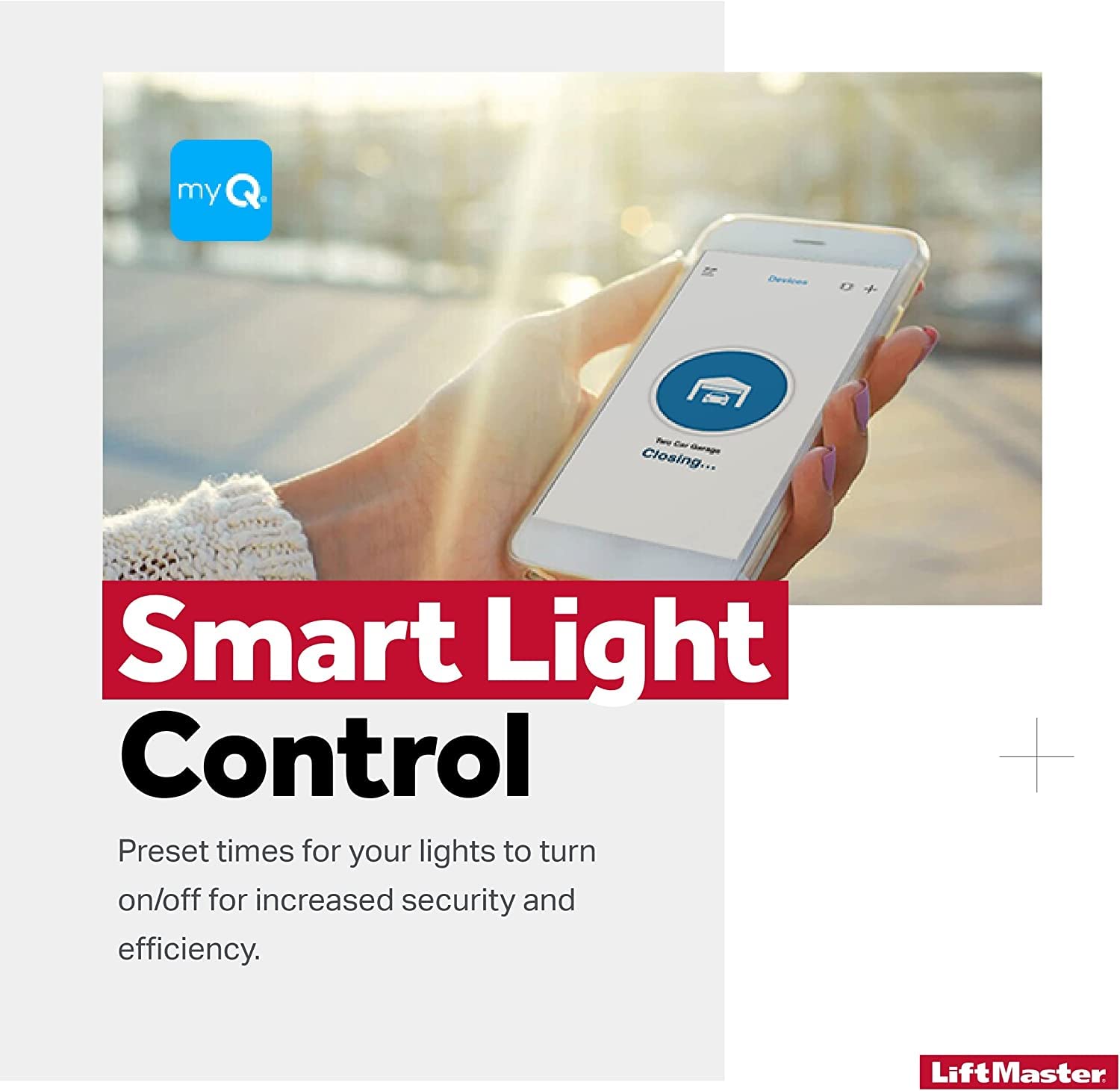 Liftmaster 827LM MyQ Remote LED Garage Light Pack Of 2